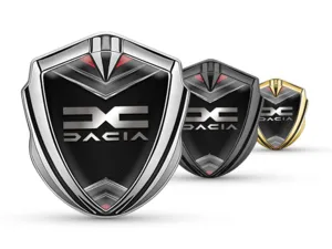 Dacia Kuppel Emblem Abzeichen Renn Look Glänzend